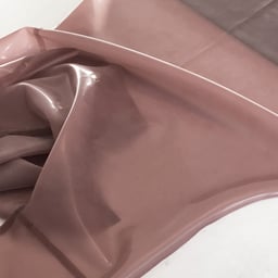 translucent pink rubber